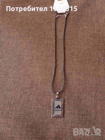 Стилна висулка " Адидас" от медицинска стомана, снимка 3 - Колиета, медальони, синджири - 38011658