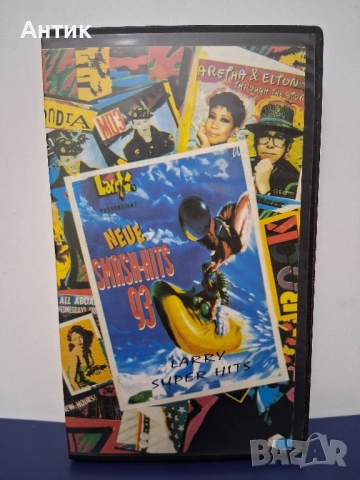 Видеокасети VHS MTV HITS ' 93 MADONNA ANTOLOGY MTV 
