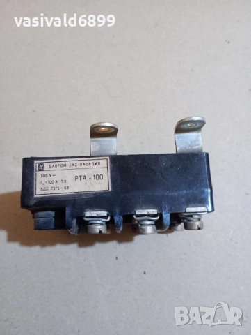Реле топлинно РТА - 100 28÷40 А, снимка 2 - Резервни части за машини - 52917658
