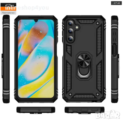 Удароустойчив Кейс RingCase за Samsung Galaxy A16, снимка 3 - Калъфи, кейсове - 48230466