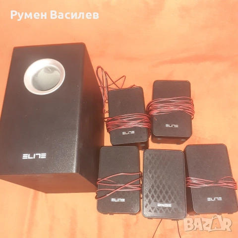 домашно кино ELITE HT-805USB, снимка 5 - Плейъри, домашно кино, прожектори - 54315446