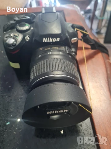 фотоапарат nikon D40 X, снимка 3 - Фотоапарати - 51296417
