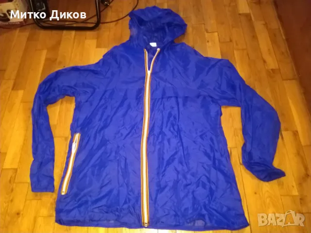 Грейка леко горно с качулка полиамид найлон марково Италия размер М