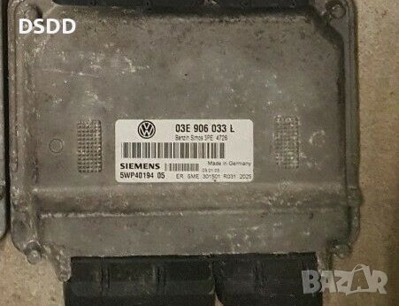 Компютър двигател / ECU Siemens 03E906033L за VW Polo 1.2i , снимка 2 - Части - 36620856