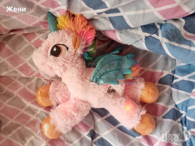 Светещо LED пони еднорог Sunkid, снимка 3 - Музикални играчки - 48119889