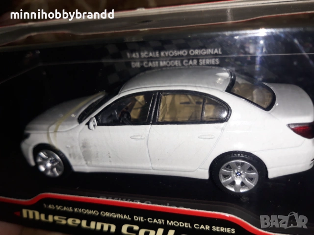 Bmw 1.43 E60 Kyosho Bmw E60 545i Kyosho , снимка 12 - Колекции - 53110085