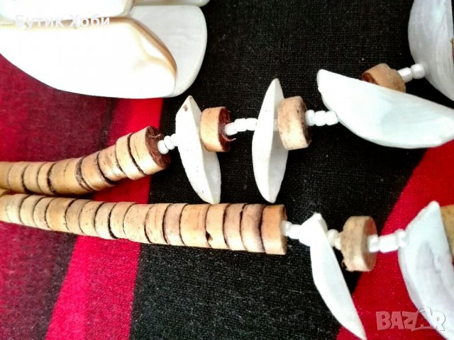 Комплект от естествен седеф 1, снимка 8 - Бижутерийни комплекти - 32089841