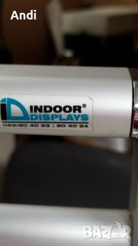 Алуминиева стойка, стойки за рекламни брошури и постери флаери 158/46см, снимка 14 - Рекламни табели - 52928524