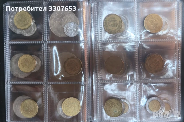 монети  Мексико 56 бр, снимка 4 - Нумизматика и бонистика - 50686299