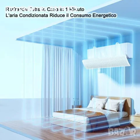 Универсален дефлектор за климатик, снимка 4 - Климатици - 56349143