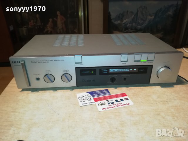 akai am-u210 stereo ampli-made in japan-внос france, снимка 1 - Ресийвъри, усилватели, смесителни пултове - 30248401