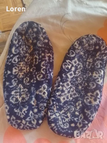Меки пантофки с 🎀 панделки, снимка 3 - Пантофи - 56439957