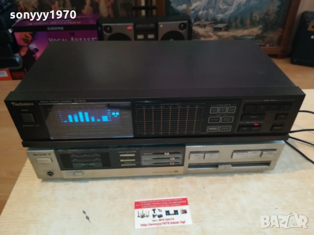 TECHNICS EQUALIZER & SONY AMPLIFIER-JAPAN 2501221954, снимка 10 - Ресийвъри, усилватели, смесителни пултове - 35560617