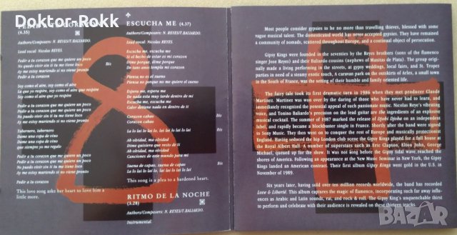 Gipsy Kings – Love & Liberté (1993, CD), снимка 4 - CD дискове - 40540368