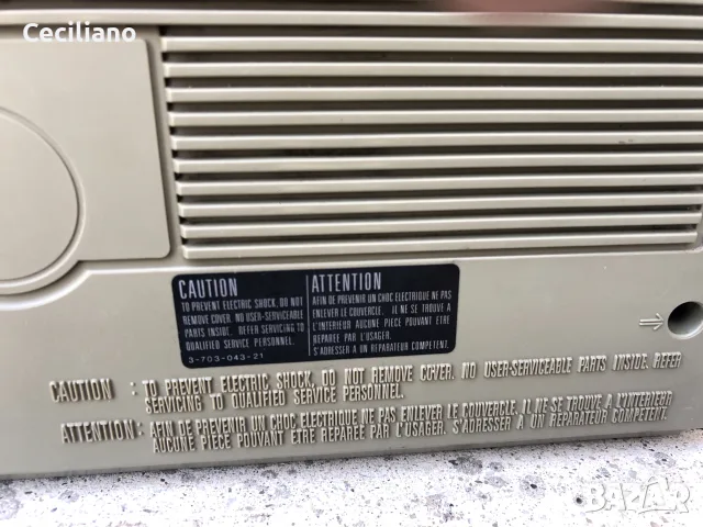 радиокасетофон Sony CFS-77 L– (Japan) , снимка 7 - Радиокасетофони, транзистори - 56243250