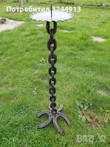 Масивен свещник , снимка 4 - Други стоки за дома - 40368173