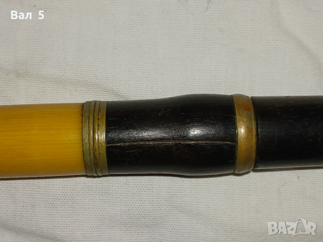 Много стара пиколо флейта, снимка 9 - Духови инструменти - 53246107