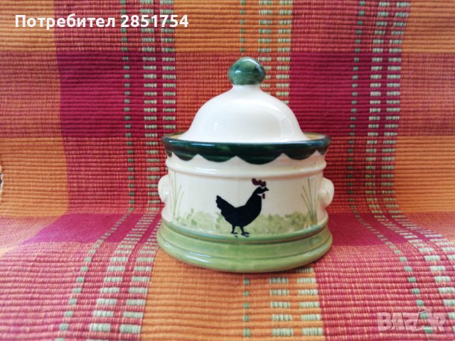 Kупичка от серията,,Петел и Кокошка "на световно известната немска керамика,,Zeller", снимка 3 - Колекции - 37685630
