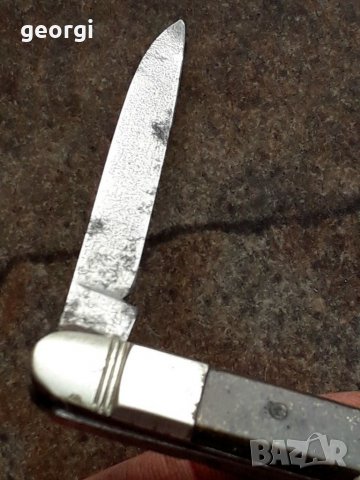 Стар немски мини джобен нож, снимка 5 - Колекции - 31024939