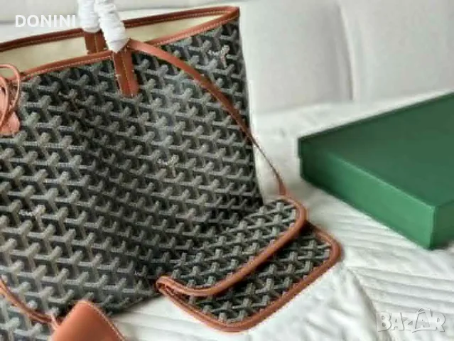 Goyard  Дамска чанта, кожа, снимка 2 - Чанти - 56287639
