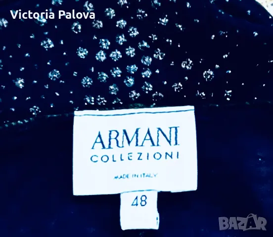 Елегантна блуза ARMANI COLLEZIONI Италия оригинал, снимка 10 - Блузи с дълъг ръкав и пуловери - 49562577