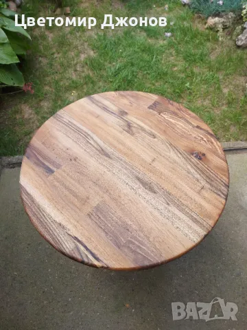 Маса от дърво (кръгла маса), снимка 12 - Маси - 48264129
