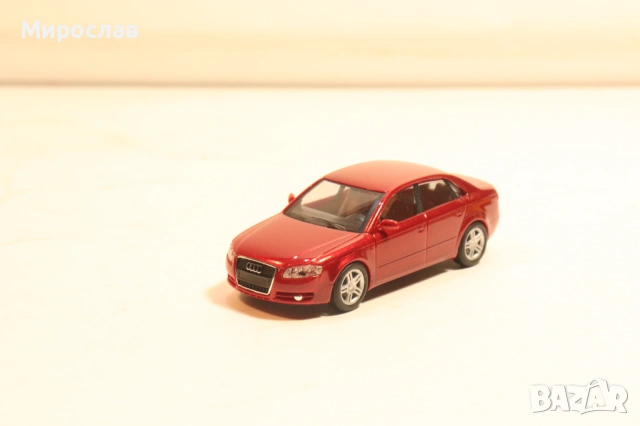 BUSCH H0 1/87 AUDI A4 КОЛИЧКА МОДЕЛ, снимка 3 - Колекции - 54076700
