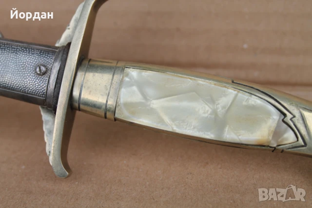 Немски дипломатически кортик WWII , снимка 10 - Антикварни и старинни предмети - 50496597