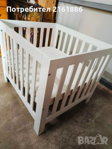 Бебешка кошара с матрак , снимка 3 - Бебешки легла и матраци - 51444269