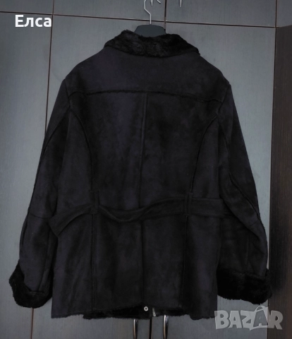 Кожено палто, снимка 2 - Палта, манта - 51951556