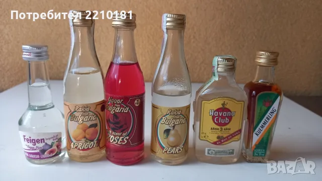 Миниатюри, шишета, бутилки 