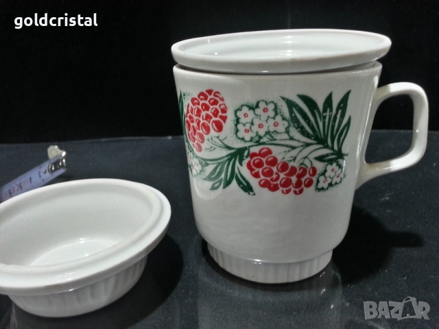 стара руска чаша за чай , снимка 4 - Антикварни и старинни предмети - 52245375