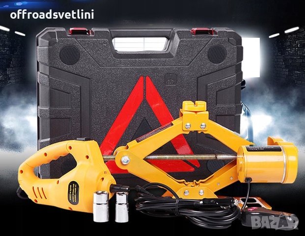 Електрически крик с гайковерт – 12V, снимка 5 - Други инструменти - 42182431