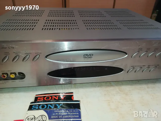 NAD L35 DVD RECEIVER-ВНОС SWISS 0403251014, снимка 10 - Ресийвъри, усилватели, смесителни пултове - 49354520