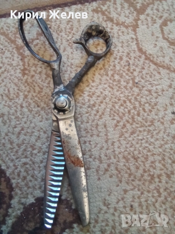 Стара шивашка ножица 49392, снимка 2 - Антикварни и старинни предмети - 52127127