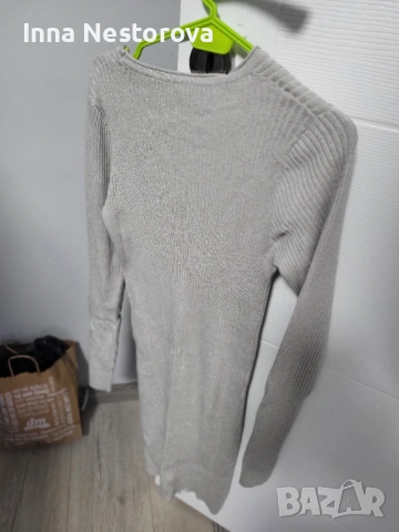 Лъщяща рокля С, снимка 3 - Рокли - 53928212