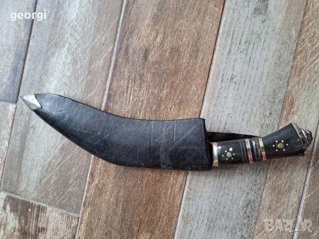 непалски нож кукри   24/6 , снимка 14 - Ножове - 49901471