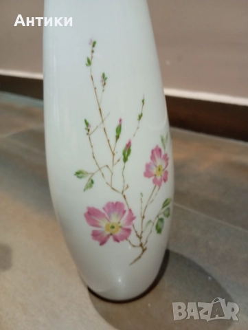 Порцеланова стара маркирана ваза, снимка 6 - Декорация за дома - 52513767