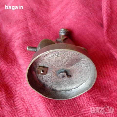 Бронзова статуя на артилерист., снимка 5 - Статуетки - 54331922