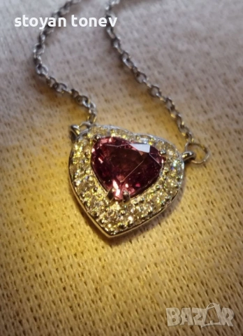 „Магично сърце“ – Ръчно изработено бижу с истинска магия в центъра!, снимка 7 - Колиета, медальони, синджири - 53775686