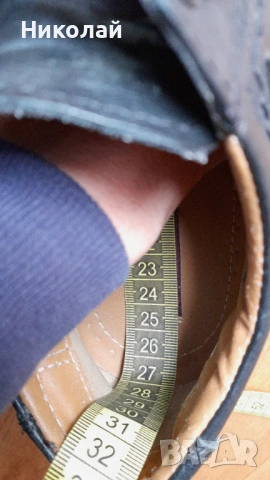 Официални мъжки кожени обувки Masterclass, снимка 6 - Официални обувки - 52595990