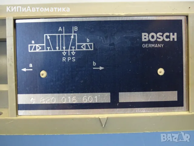 пневматичен разпределител Bosch 0820016000 Solenoid Valve 110VAC, снимка 3 - Резервни части за машини - 48588082