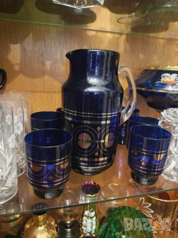 Сервиз кристал позлата , снимка 2 - Сервизи - 50131737