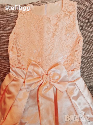 Детска рокля 7-8 години, снимка 4 - Детски рокли и поли - 38473298