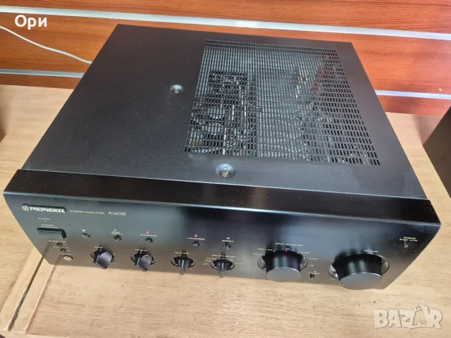 Усилвател Pioneer A-602R, снимка 4 - Ресийвъри, усилватели, смесителни пултове - 55791935