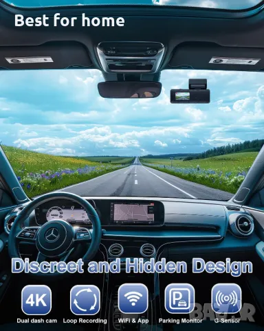 4K многофункционален видеорегистратор Dynacam, снимка 5 - Камери - 49752394