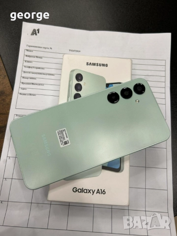 Телефон Samsung Galaxy A16 128GB - нов с гаранция, снимка 4 - Samsung - 52836453
