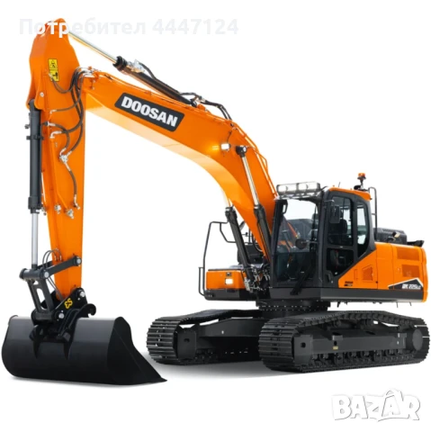 Верижни багери Doosan- DX225LC, Под наем, 22 тона
