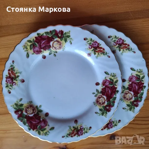 Royal China-"English Rose'-две чинийки