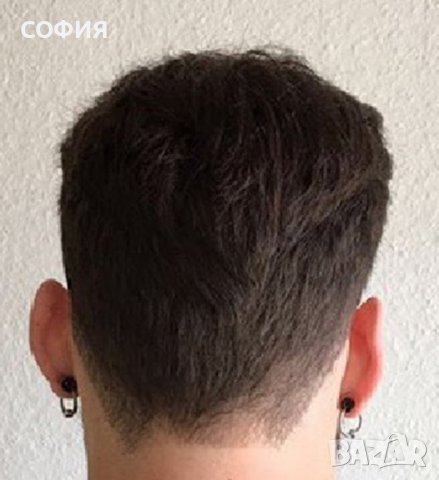 Мъжко тупе от естествена коса, снимка 4 - Аксесоари за коса - 42284368